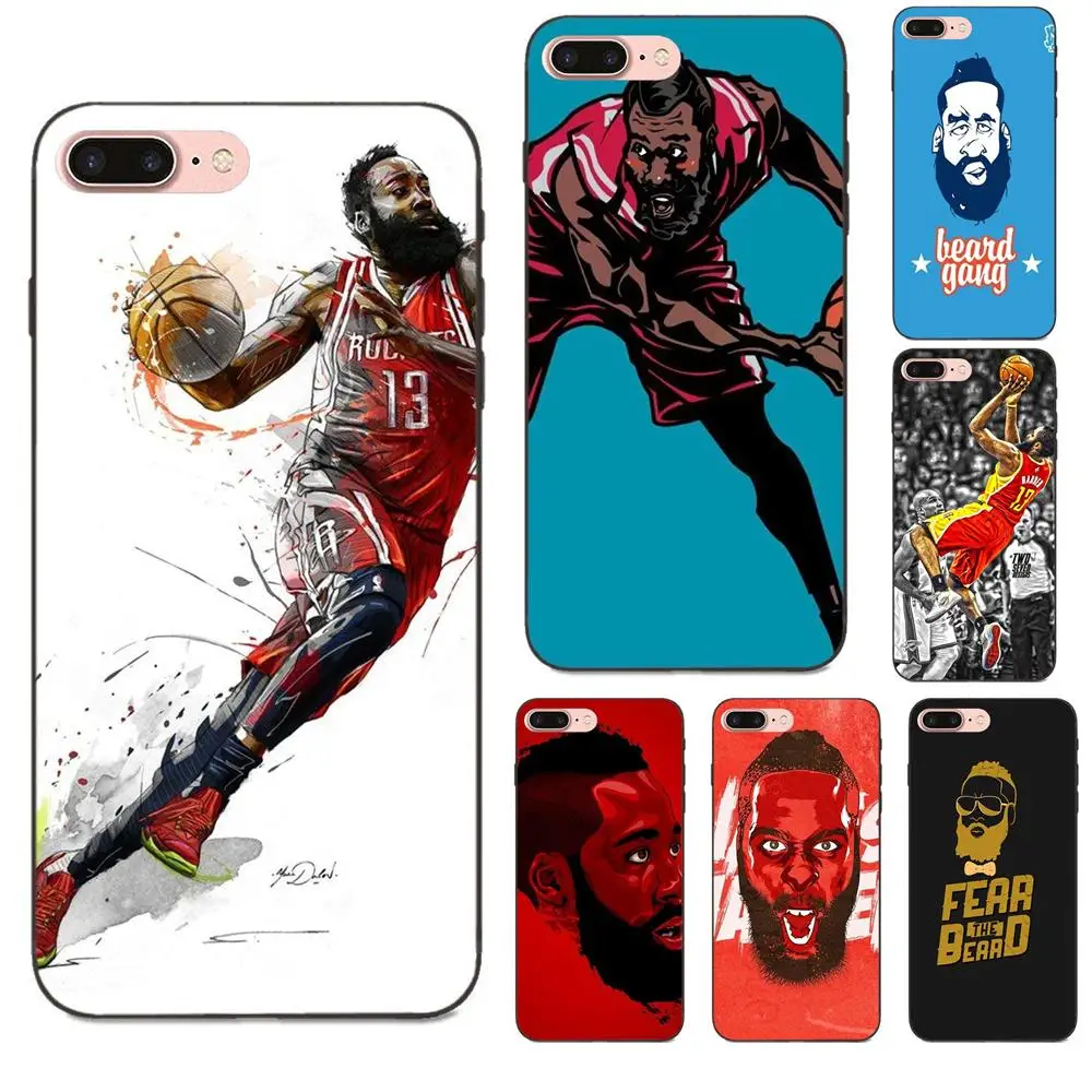 For Apple iPhone X XS Max XR 4 4S 5 5S SE 6 6S 7 8 Plus Soft TPU Case James Harden Basketball
For Apple iPhone X XS Max XR 4 4S 5 5S SE 6 6S 7 8 Plus Soft TPU Case James Harden Basketball