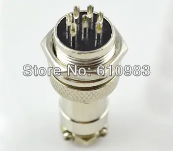 (5 pieces/lot) diameter16mm 7Pin XLR plug Aviation Ham Radio PCB Connectors
(5 pieces/lot) diameter16mm 7Pin XLR plug Aviation Ham Radio PCB Connectors