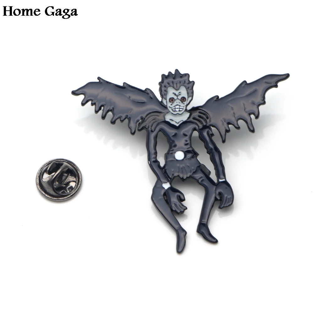 Homegaga enamel brooch Death Note movie Metal Zinc Trendy Charm medal para backpack shirt clothes bag badges D0862
Homegaga enamel brooch Death Note movie Metal Zinc Trendy Charm medal para backpack shirt clothes bag badges D0862