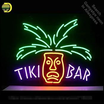 

Tiki bar Neon Sign Restaurant neon bulb Sign Club neon lights Brand LOGO Sign glass Tube Handcraft Iconic Sign Display light vd