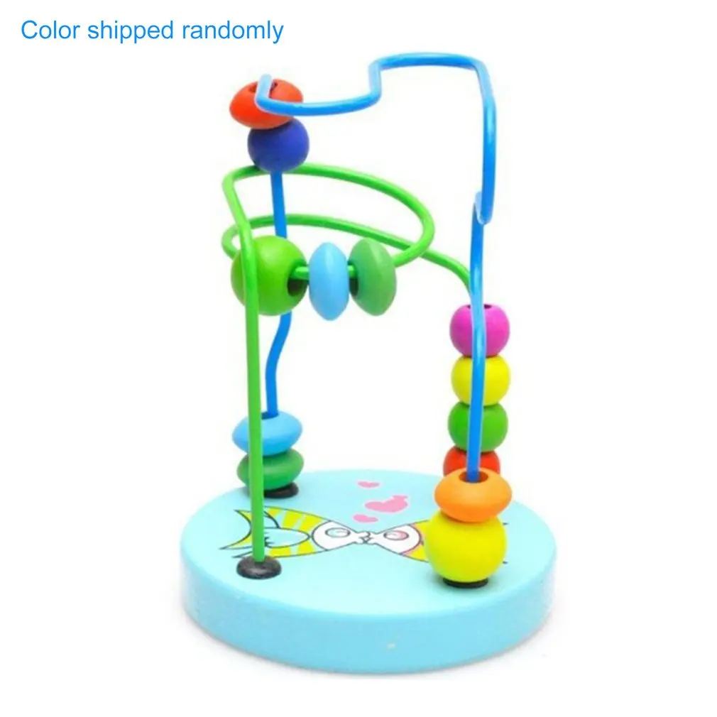 Early Learning Mini Toy Children Kids Toddler Baby Color Wooden Puzzle Toy Mini Around Beads Educational Mathematics Kids Gift
Early Learning Mini Toy Children Kids Toddler Baby Color Wooden Puzzle Toy Mini Around Beads Educational Mathematics Kids Gift