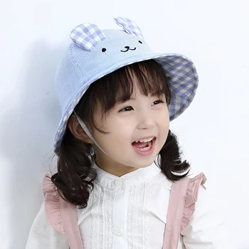 Cartoon Ear Spring Summer Basin Cap Wide Edge Cotton Fisherman Hat Children Embroidery Sunhat Toddler Infant Hats Sun Cap
Cartoon Ear Spring Summer Basin Cap Wide Edge Cotton Fisherman Hat Children Embroidery Sunhat Toddler Infant Hats Sun Cap