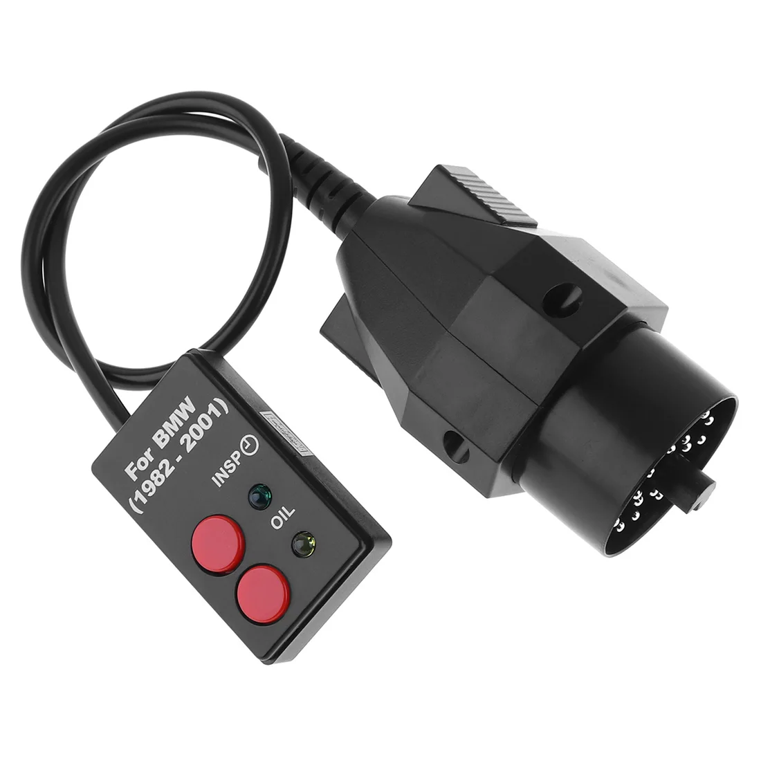 20 Pin 12V ABS Sockets Oil Service Reset Diagnostic Tool with Indicator Light for 1982-2001 BMW
20 Pin 12V ABS Sockets Oil Service Reset Diagnostic Tool with Indicator Light for 1982-2001 BMW