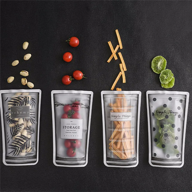 Reusable Food Seal Zip Top Containers 4pcs Portable Travel Outdoor PE Food Ziplock Bag With Pattern Ziplock Zakjes 40JULY01
Reusable Food Seal Zip Top Containers 4pcs Portable Travel Outdoor PE Food Ziplock Bag With Pattern Ziplock Zakjes 40JULY01
