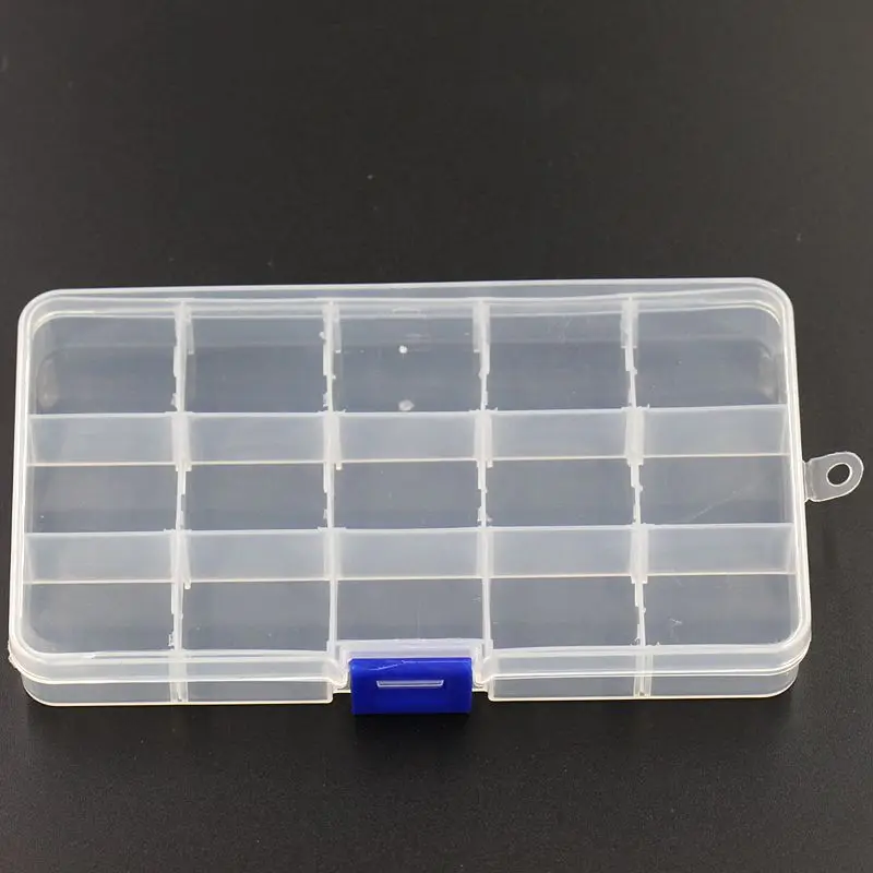 15 Slots Plastic Storage Box Jewelry Tool Box Case Craft Organizer carrying cases Storage Beads jewelry finding boxes
15 Slots Plastic Storage Box Jewelry Tool Box Case Craft Organizer carrying cases Storage Beads jewelry finding boxes