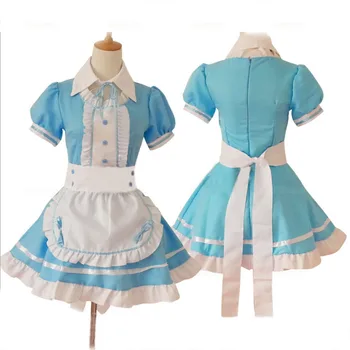 Sexy Sweet Gothic Lolita Dress French Maid Costume Anime Cosplay Sissy Maid Uniform Plus Costumes For Women S-XL Christmas
Sexy Sweet Gothic Lolita Dress French Maid Costume Anime Cosplay Sissy Maid Uniform Plus Costumes For Women S-XL Christmas