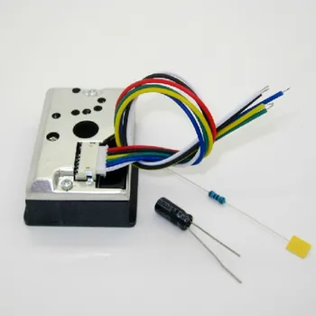 Weikdez GP2Y1014AU Compact Optical Dust Sensor Smoke Particle Sensor With Cable Instead of GP2Y1010AU0F
Weikdez GP2Y1014AU Compact Optical Dust Sensor Smoke Particle Sensor With Cable Instead of GP2Y1010AU0F