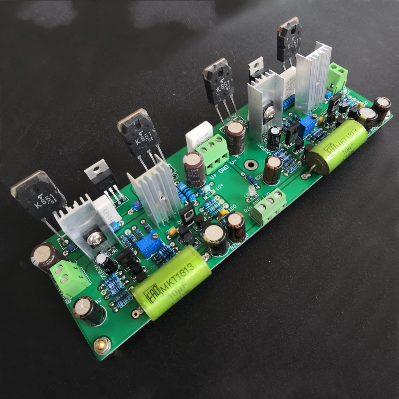 Стерео Hifi K851 трубка с полевым эффектом усилитель мощности аудио плата 250 Вт +