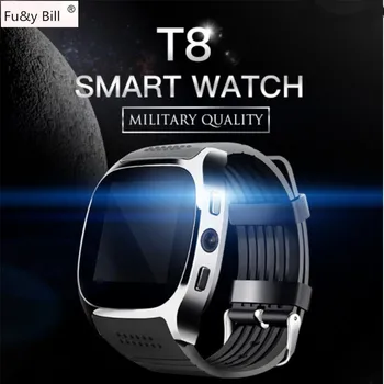 T8 Bluetooth Smart Watch with Camera SIM TF Card Slot Support Music Player Wristwatch for IOS Android PK M26 DZ09 A1 GT08
T8 Bluetooth Smart Watch with Camera SIM TF Card Slot Support Music Player Wristwatch for IOS Android PK M26 DZ09 A1 GT08