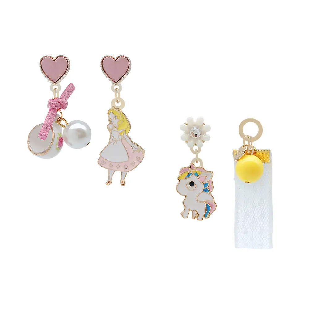 New Party Girl Pop Rock Party Cartoon Fashion Style Horse Lace Tassel Asymmetric Drop Earrings
New Party Girl Pop Rock Party Cartoon Fashion Style Horse Lace Tassel Asymmetric Drop Earrings