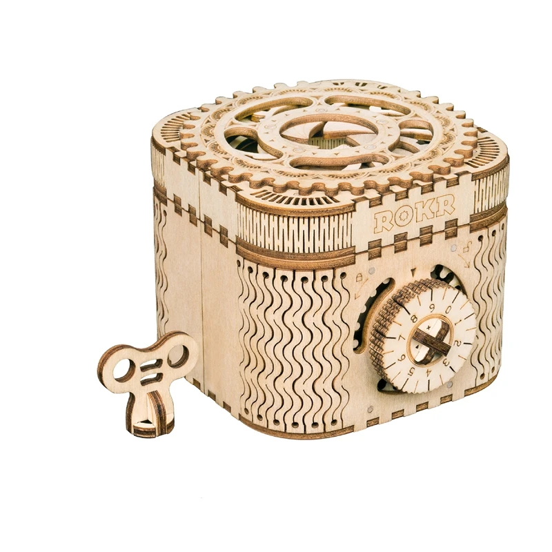 Robotime Home Decor DIY Wood Miniature Treasure Box Vintage Figurine Gear Model Decoration Accessories for Birthday Gift LK502
Robotime Home Decor DIY Wood Miniature Treasure Box Vintage Figurine Gear Model Decoration Accessories for Birthday Gift LK502