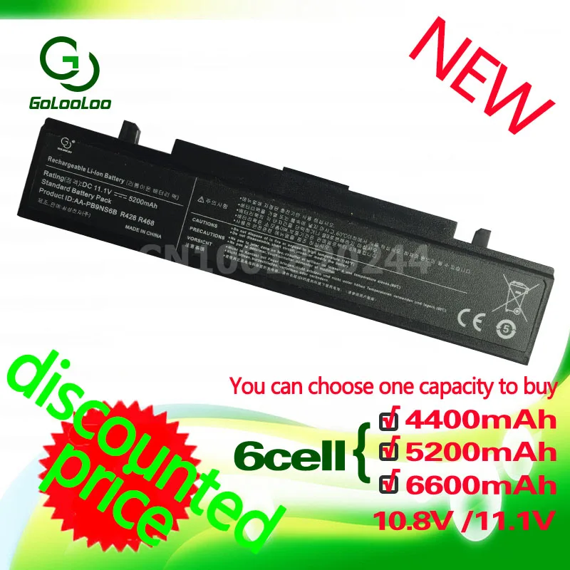 Golooloo 11.1v battery aa pb9nc6b for Samsung aa pb9ns6b AA-PB9NC6W np300v5a r428 AA-PB9NC5B AA-PB9NS6B np350e5c AA-PB9NC6B
Golooloo 11.1v battery aa pb9nc6b for Samsung aa pb9ns6b AA-PB9NC6W np300v5a r428 AA-PB9NC5B AA-PB9NS6B np350e5c AA-PB9NC6B