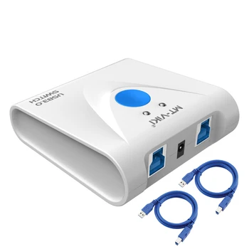MT-VIKI 2-port USB3.0 switch supports key switch Multiple computers share a USB device 2 Printing Lines MI-SW321
MT-VIKI 2-port USB3.0 switch supports key switch Multiple computers share a USB device 2 Printing Lines MI-SW321