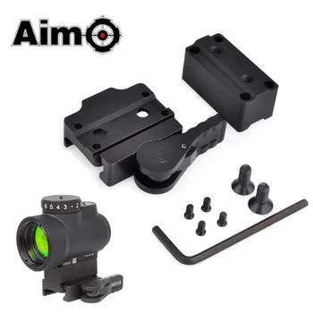 Aim-O AD QD Low and High / Riser co-witness height CNC Mount for Trijicon MRO Red Dot (Black) AD-MRO-10 AO1790 Hunting Accessory
Aim-O AD QD Low and High / Riser co-witness height CNC Mount for Trijicon MRO Red Dot (Black) AD-MRO-10 AO1790 Hunting Accessory
