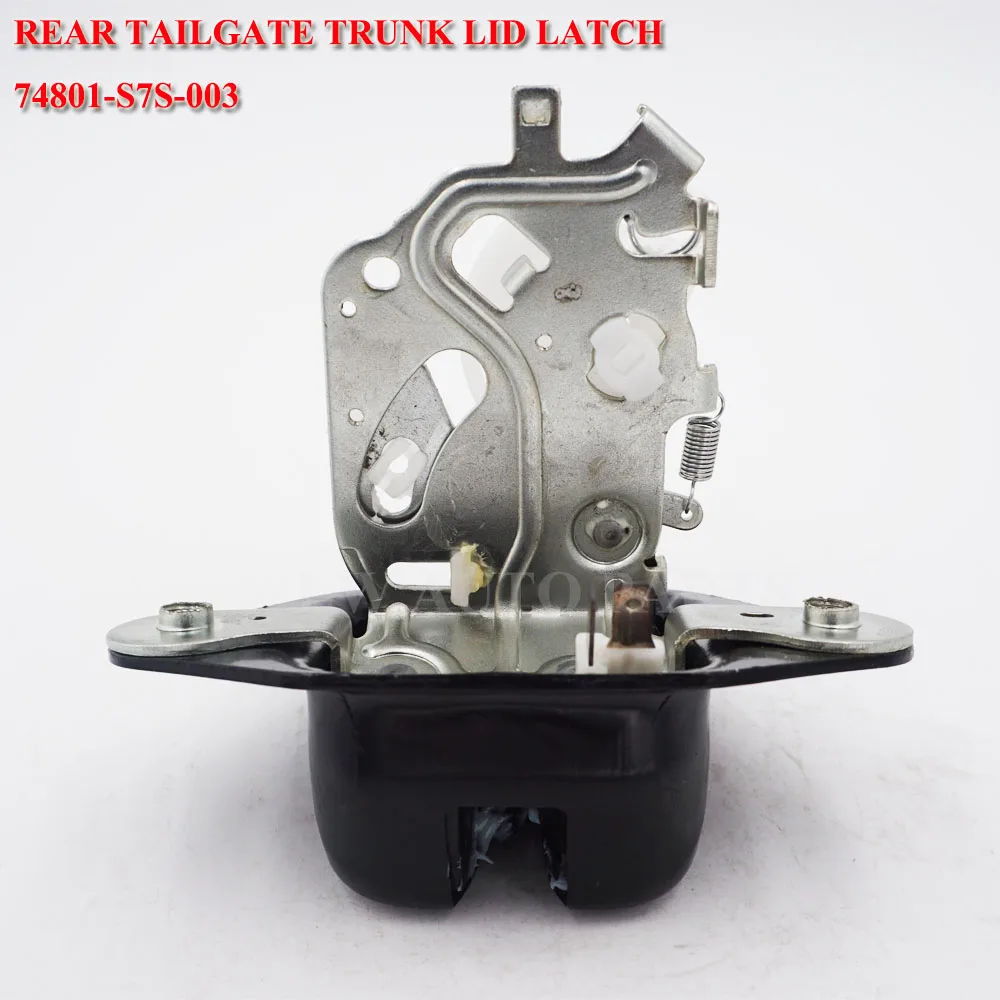 74801-S7S-003 74801S7S003 REAR tailgate TRUNK LUGGAGE LID LATCH LOCK ASSY For Honda FR-V 2005-2010
74801-S7S-003 74801S7S003 REAR tailgate TRUNK LUGGAGE LID LATCH LOCK ASSY For Honda FR-V 2005-2010