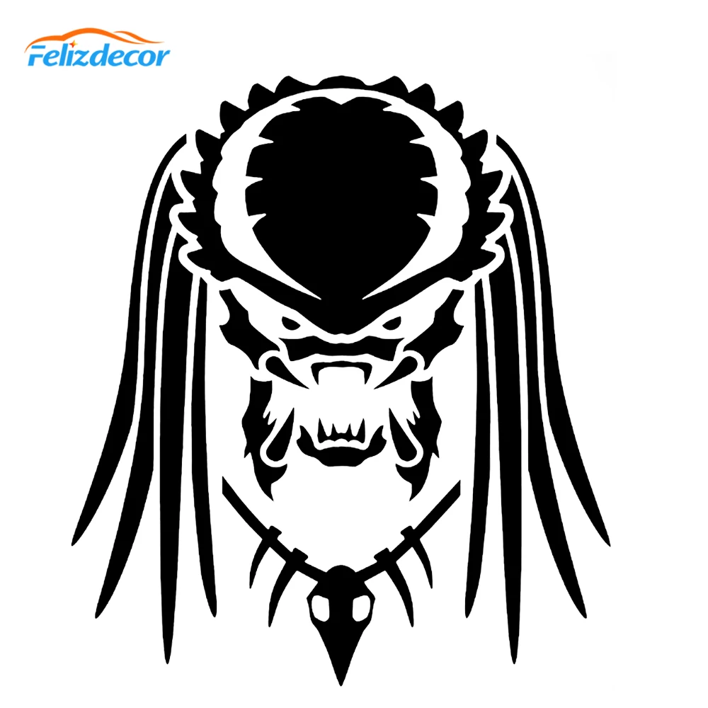 12*14cm Predator Decal Car Stickers Waterproof Vinyl Car Window Decor Funny Laptop Decals White Black L929
12*14cm Predator Decal Car Stickers Waterproof Vinyl Car Window Decor Funny Laptop Decals White Black L929
