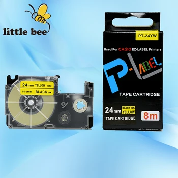 5Pcs High-quality compatible XR-24YW1, 24mm Black on Yellow label tapes for EZ series label maker
5Pcs High-quality compatible XR-24YW1, 24mm Black on Yellow label tapes for EZ series label maker