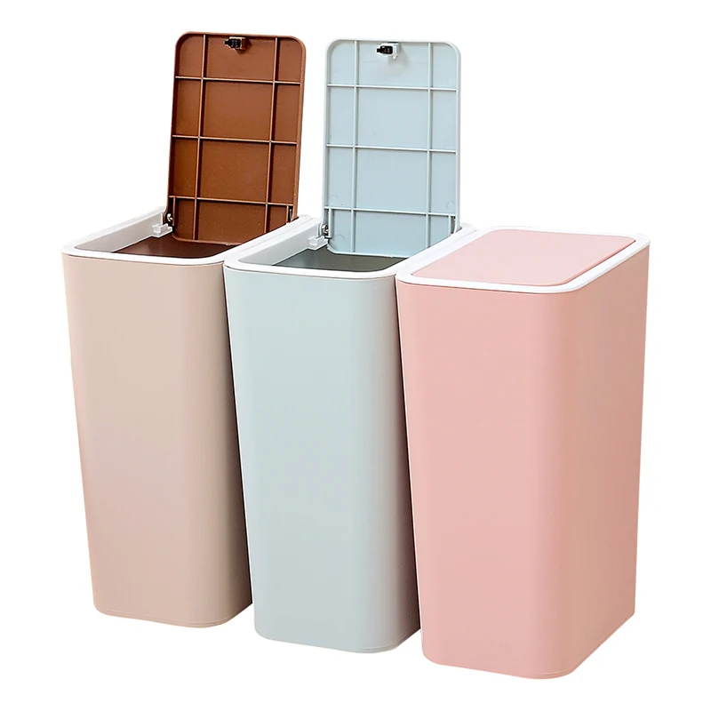 Simple Press&Rolling Cover Type Garbage Cans Trash Can Bathroom Kitchen Living Room Home Dust Bin Multi-color Waste Can 8L/12L
Simple Press&Rolling Cover Type Garbage Cans Trash Can Bathroom Kitchen Living Room Home Dust Bin Multi-color Waste Can 8L/12L