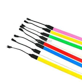8Color 1.4X60CM el tape el wire el strip for car,house,party,dispaly,holiday,fest and model decoration BY DC-3V Steady on Driver
8Color 1.4X60CM el tape el wire el strip for car,house,party,dispaly,holiday,fest and model decoration BY DC-3V Steady on Driver