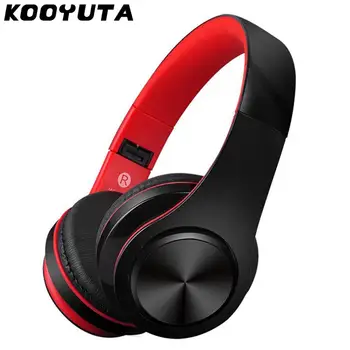 KOOYUTA Wireless Bass Bluetooth Headset Over-ear Foldable Earphone Handsfree Gaming Headset With Mic Support TF Card for phone
KOOYUTA Wireless Bass Bluetooth Headset Over-ear Foldable Earphone Handsfree Gaming Headset With Mic Support TF Card for phone