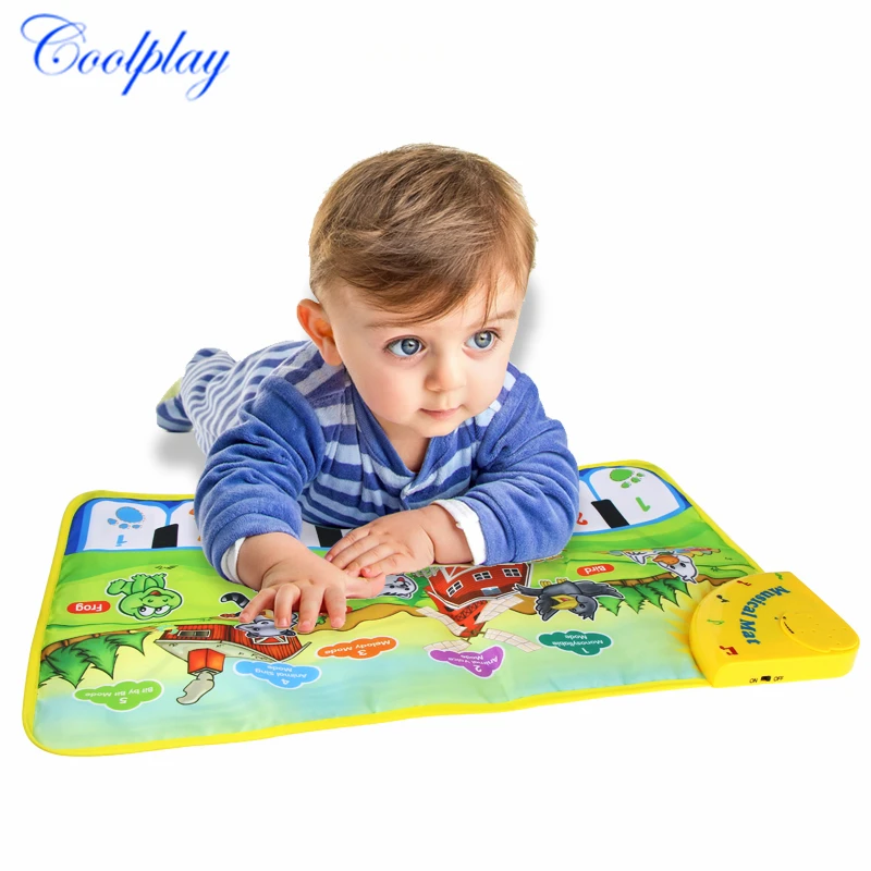 Kids Musical Rug Animals Sounding Mat 5 Mode Tone Piano Carpet Piano Keyboard Rug Blanket Early Educational Toys for Kids
Kids Musical Rug Animals Sounding Mat 5 Mode Tone Piano Carpet Piano Keyboard Rug Blanket Early Educational Toys for Kids