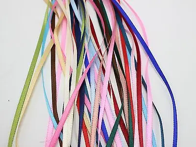 40 Meter 3mm(1/8") Double Sided Satin Ribbon Gift Bow Wedding Craft 20 Color
40 Meter 3mm(1/8") Double Sided Satin Ribbon Gift Bow Wedding Craft 20 Color