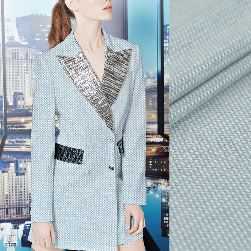 150CM Wide 400G/M Weight Gray Blue Pink Wool Fabric for Autumn Winter Jacket Overcoat Dress J095
150CM Wide 400G/M Weight Gray Blue Pink Wool Fabric for Autumn Winter Jacket Overcoat Dress J095