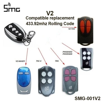 3piece V2 Clone 433.92Mhz Rolling Code Garage Door Gate Remote Control V2 garage command/gate remote Free shipping
3piece V2 Clone 433.92Mhz Rolling Code Garage Door Gate Remote Control V2 garage command/gate remote Free shipping