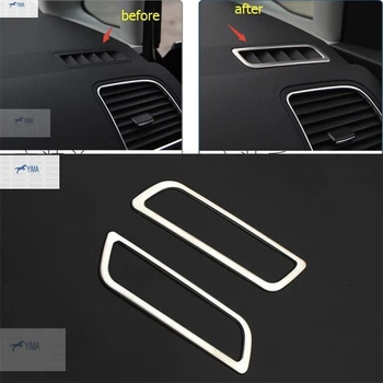 Lapetus Car Styling Stainless Steel Front Air Conditioning Vent Outlet Cover Trim Fit For VW Volkswagen Sharan 2012 - 2016
Lapetus Car Styling Stainless Steel Front Air Conditioning Vent Outlet Cover Trim Fit For VW Volkswagen Sharan 2012 - 2016