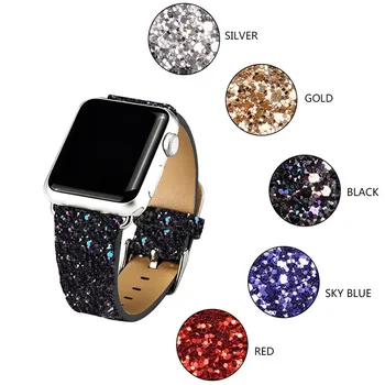 Luxurious Flashing Replacement Watch Band for iWatch 1&2 38MM Glittering Stars Style Watchband for Apple Watch Series 1 Series 2
Luxurious Flashing Replacement Watch Band for iWatch 1&2 38MM Glittering Stars Style Watchband for Apple Watch Series 1 Series 2