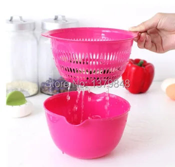 Multi-purpose mini double layer drain basket for water washing fruit and vegetables
Multi-purpose mini double layer drain basket for water washing fruit and vegetables