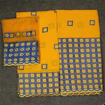 Yellow fabric high quality 2018 bazin riche getzner with Embroidered lace Stones african fabric for women JA222-1
Yellow fabric high quality 2018 bazin riche getzner with Embroidered lace Stones african fabric for women JA222-1