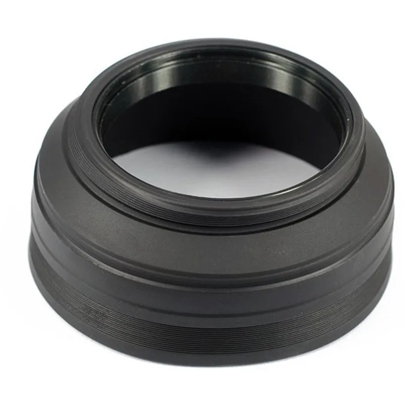 49mm - 77mm 67mm 3 Stage Collapsible Rubber Lens Hood for Canon 7D 50D 60D 600D Nikon Sony Sigma Pentax Camera DSLR
49mm - 77mm 67mm 3 Stage Collapsible Rubber Lens Hood for Canon 7D 50D 60D 600D Nikon Sony Sigma Pentax Camera DSLR