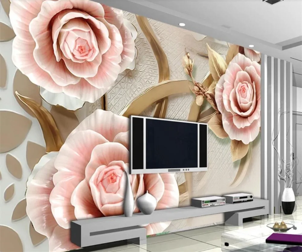 beibehang Custom wallpaper 3d rose solid mural living room bedroom background wall 5d papel de parede wallpaper 8D crystal mural
beibehang Custom wallpaper 3d rose solid mural living room bedroom background wall 5d papel de parede wallpaper 8D crystal mural