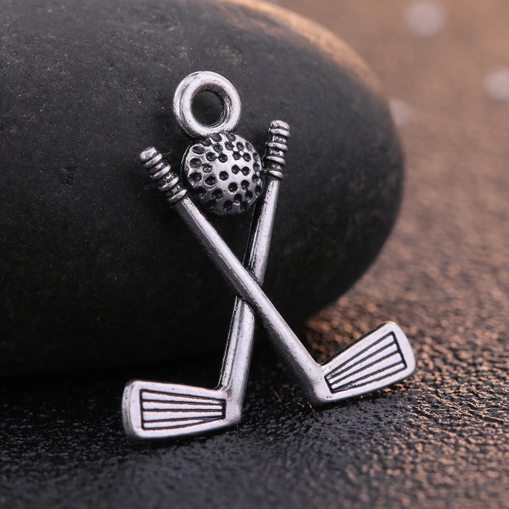 EUEAVAN 20pcs Zinc Alloy Golf Stick Ball Charms Small Pendant Fit Necklace Bracelet Handmade Jewelry Supply
EUEAVAN 20pcs Zinc Alloy Golf Stick Ball Charms Small Pendant Fit Necklace Bracelet Handmade Jewelry Supply