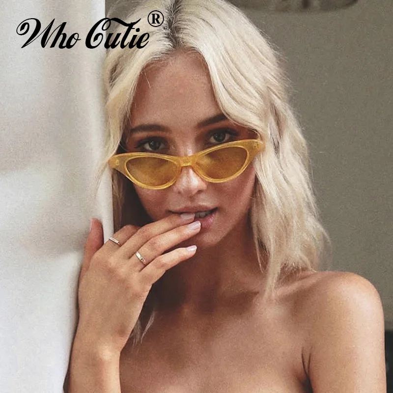 WHO CUTIE 2018 Cat Eye Sunglasses Women Brand Designer 90s Vintage Modern Cateye Frame Narrow Retro Tint Sun Glasses Shades 599
WHO CUTIE 2018 Cat Eye Sunglasses Women Brand Designer 90s Vintage Modern Cateye Frame Narrow Retro Tint Sun Glasses Shades 599