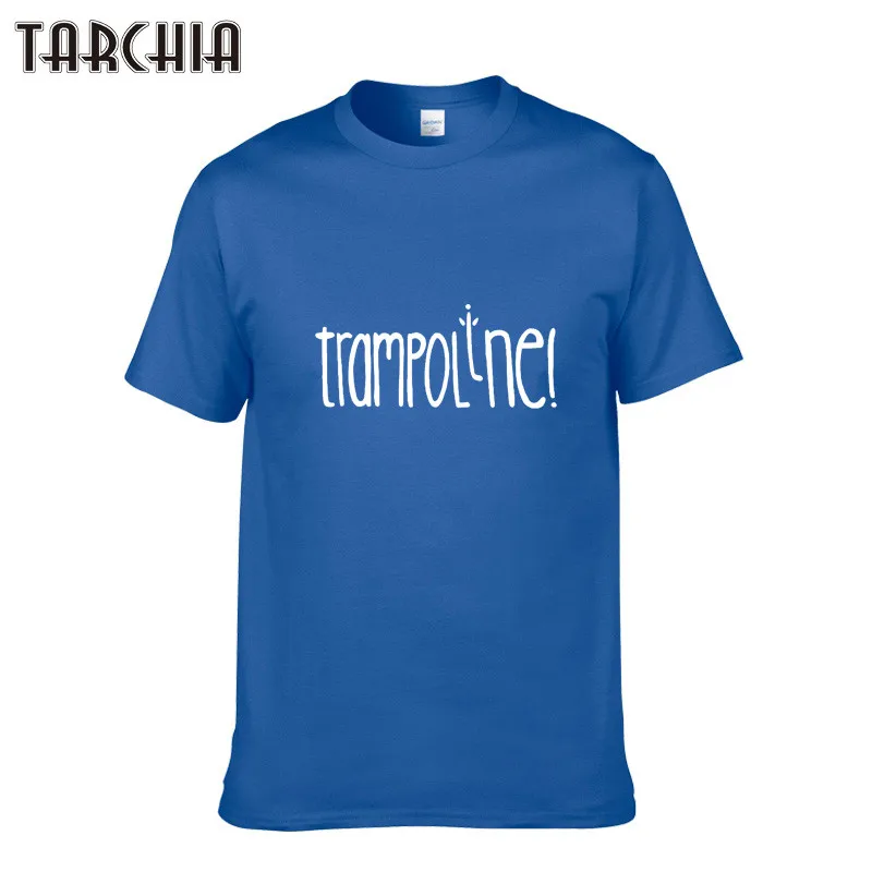 TARCHIA Men Tees Tops Letter Printed Trampoline Casual 100% Cotton Hip Hop T Shirts Male Short Sleeve O-Neck T-Shirts Homme
TARCHIA Men Tees Tops Letter Printed Trampoline Casual 100% Cotton Hip Hop T Shirts Male Short Sleeve O-Neck T-Shirts Homme
