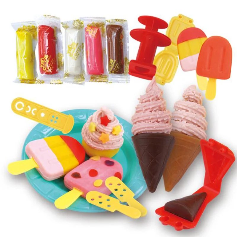 New 3D color playdough plasticine clay set with retail box parent-child interactive toys ice cream set mold intelligent toy
New 3D color playdough plasticine clay set with retail box parent-child interactive toys ice cream set mold intelligent toy