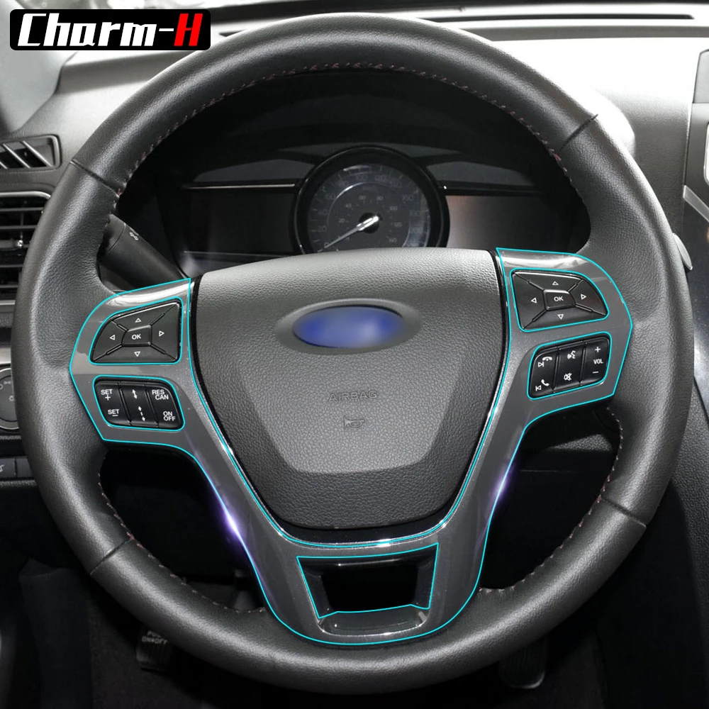 Car Styling Invisible Center Console Steering Wheel Gear Shift Transparent Protective Film for Ford Explorer 2017 Accessories
Car Styling Invisible Center Console Steering Wheel Gear Shift Transparent Protective Film for Ford Explorer 2017 Accessories