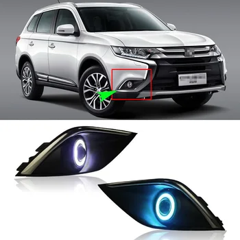 Ownsun COB Angel Eye Rings Projector Lens Halogen Lamp Source Black Fog Lights Bumper Cover For Mitsubishi Outlander 2016
Ownsun COB Angel Eye Rings Projector Lens Halogen Lamp Source Black Fog Lights Bumper Cover For Mitsubishi Outlander 2016