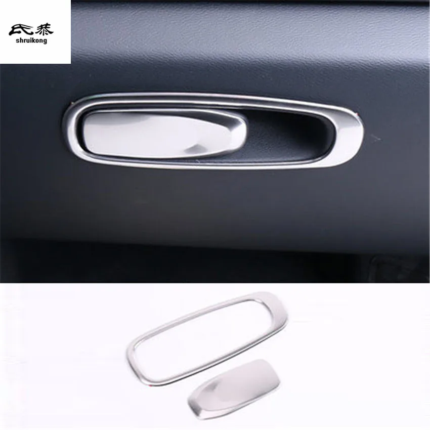 2pcs/lot Stainless steel Seat Passenger side glove box switch decoration cover for 2018 2019 VOLVO XC60 car accessories
2pcs/lot Stainless steel Seat Passenger side glove box switch decoration cover for 2018 2019 VOLVO XC60 car accessories