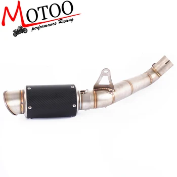 Motoo - Motorcycle Exhaust 61mm middle pipe Round Muffler with exhaust and sticker for HONDA CBR1000RR 2008-2016
Motoo - Motorcycle Exhaust 61mm middle pipe Round Muffler with exhaust and sticker for HONDA CBR1000RR 2008-2016