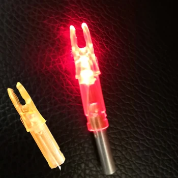 12PCS Orange Hunting Compound Bow Led Lighted Arrow Nock Luminous Lighted Nock Tail keep luminous Over 48 Hours For 6.2mm Arrow
12PCS Orange Hunting Compound Bow Led Lighted Arrow Nock Luminous Lighted Nock Tail keep luminous Over 48 Hours For 6.2mm Arrow