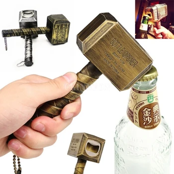 20Pcs/Lot Thor's Hammer Bottle Opener Creative Bottle Opener Gold Silver
20Pcs/Lot Thor's Hammer Bottle Opener Creative Bottle Opener Gold Silver