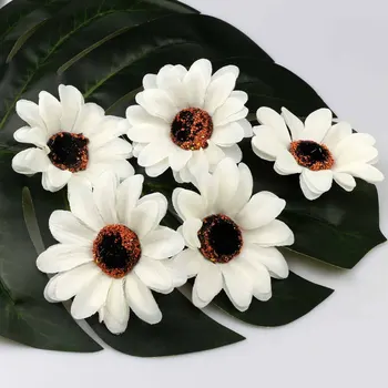 20pcs Artificial Silk White Sunflower Heads 3" Fabric Floral for Home Decoration Wedding Decor Garden Craft Art Decor
20pcs Artificial Silk White Sunflower Heads 3" Fabric Floral for Home Decoration Wedding Decor Garden Craft Art Decor