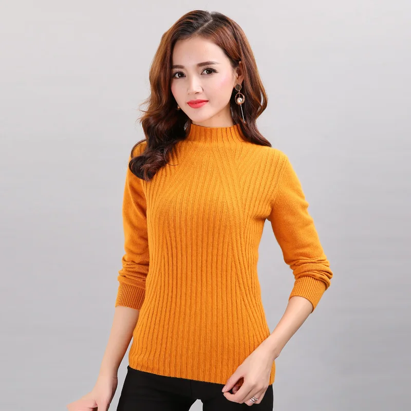 women sweaters and pullovers long sleeve high collar cashmere sweater female solid color soft and warm knitted pullovers
women sweaters and pullovers long sleeve high collar cashmere sweater female solid color soft and warm knitted pullovers