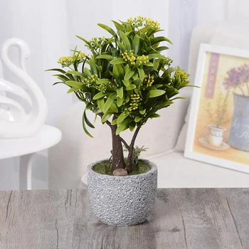 Simulation Bonsai Household Adornment Of Pot Flowers Plants Leaf Artificial Plant leaf Decorative Flowers
Simulation Bonsai Household Adornment Of Pot Flowers Plants Leaf Artificial Plant leaf Decorative Flowers