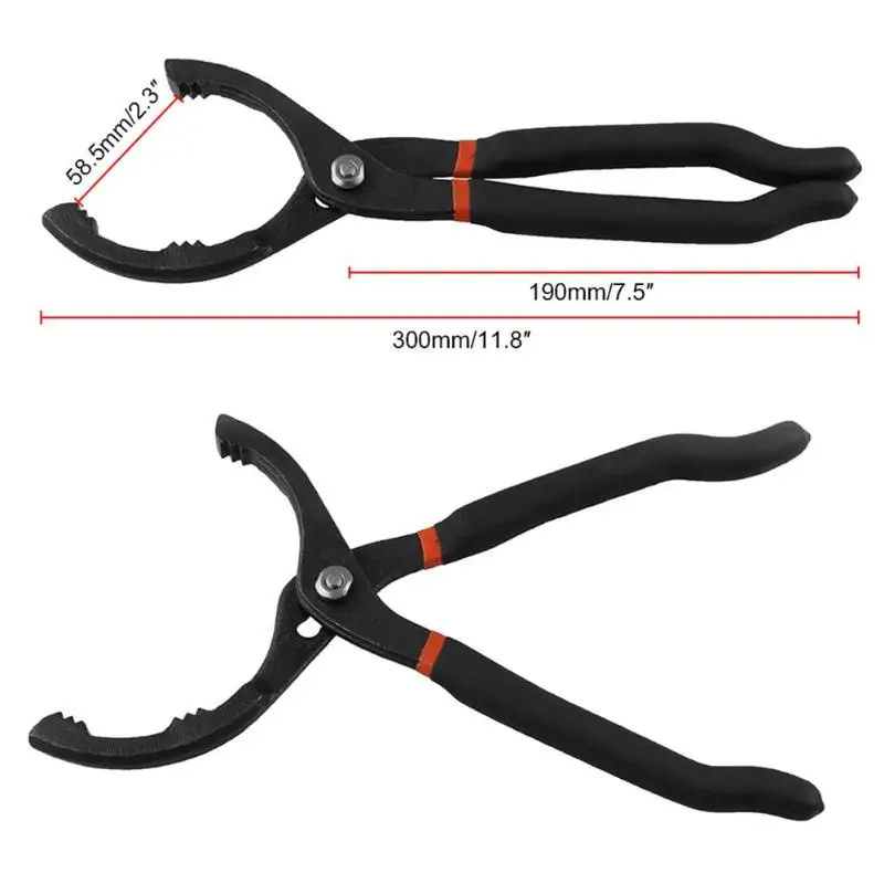 No. 45 steel 12 inch Oil Filter Pliers Wrench Removal Tool Car Auto Repair Hand Tools Oil Grid Wrench
No. 45 steel 12 inch Oil Filter Pliers Wrench Removal Tool Car Auto Repair Hand Tools Oil Grid Wrench