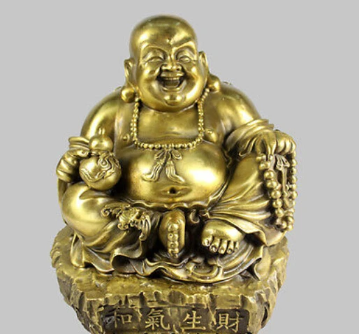 10" China Bronze Buddhism Happy Maitreya Buddha Sit Hand Hold Gourd Statue decoration bronze factory outlets
10" China Bronze Buddhism Happy Maitreya Buddha Sit Hand Hold Gourd Statue decoration bronze factory outlets