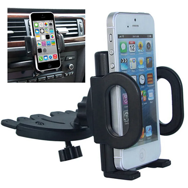 Universal Rotatable Car CD Slot Mount Bracket Holder for iPhone Cell Phone GPS Mobile Phone Stand Holder CD Slot Phone Holder
Universal Rotatable Car CD Slot Mount Bracket Holder for iPhone Cell Phone GPS Mobile Phone Stand Holder CD Slot Phone Holder